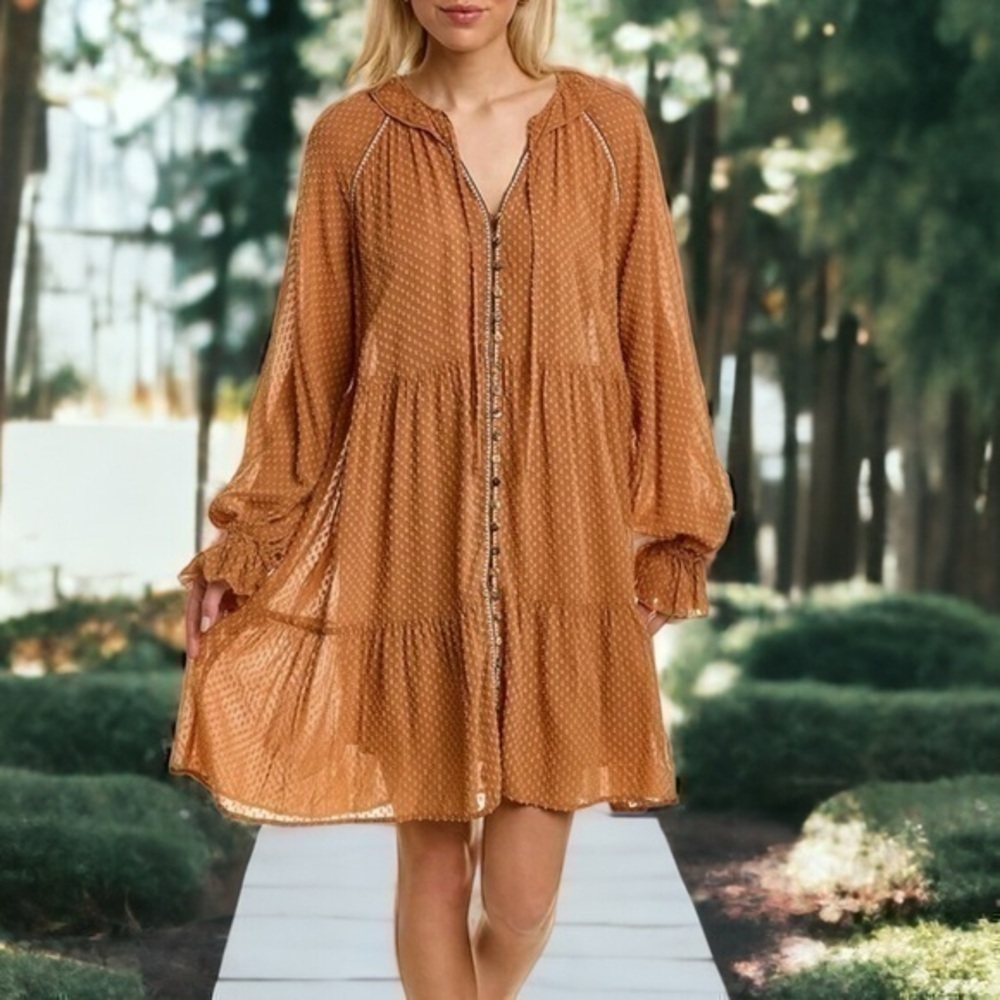 Johnny Was Orla mini dress NWT